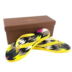 Coach Alessa Navajo Flip Flops